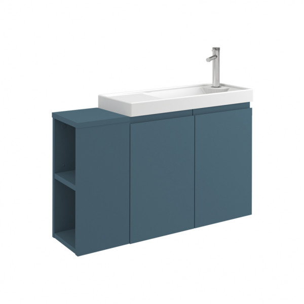 Шкаф подвесной Orka Ferla 200x210x450 синий матовый (3005974)