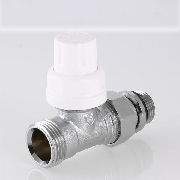 Клапан термостатический прямой 1/2"*3/4"(18) евроконус Valtec VT.032.NER (с уплотн. кольцом) (VT.032.NER.04)