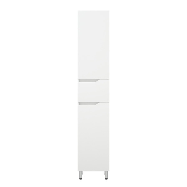 Пенал напольный Melodia Лотос 35 белый (MFR80034WT)