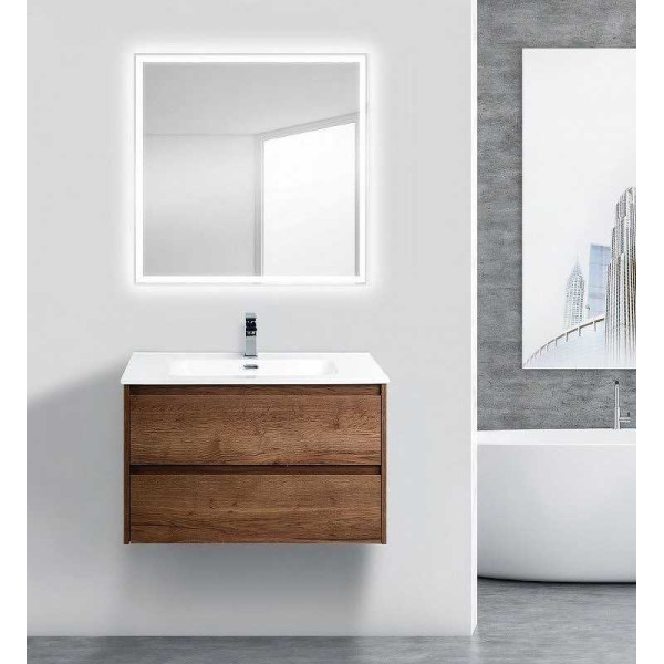 Тумба подвесная BelBagno Kraft 80 Rovere Tabacco (KRAFT-800-2C-SO-RT)