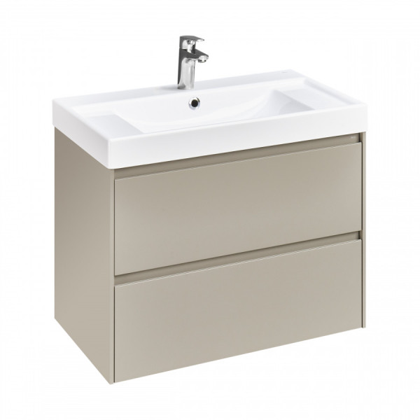 Тумба подвесная Roca Ona 785x450x565 бежево-серый матовый (A857630510)