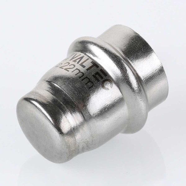 Заглушка Valtec 22 (нерж.ст., пресс) (VTi.961.I.000022) Заглушка Valtec 22 (нерж.ст., пресс) (VTi.961.I.000022)