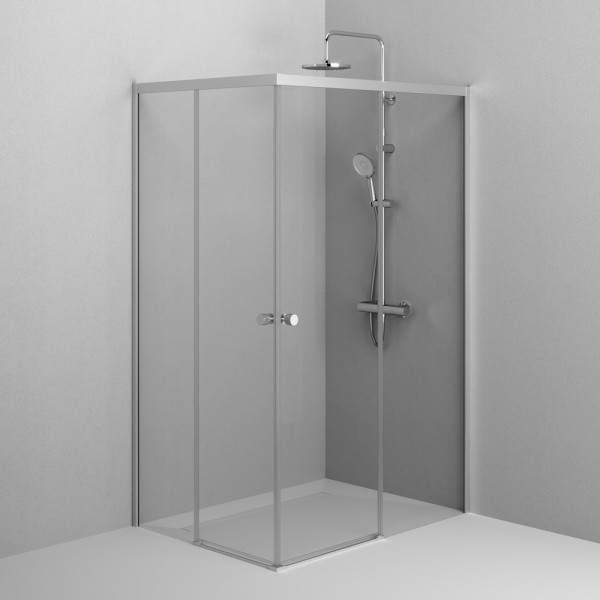 Душевой уголок AM.PM X-joy 120x90 стекло прозрачное, профиль хром матовый (W94G-403-120290-MT1K)