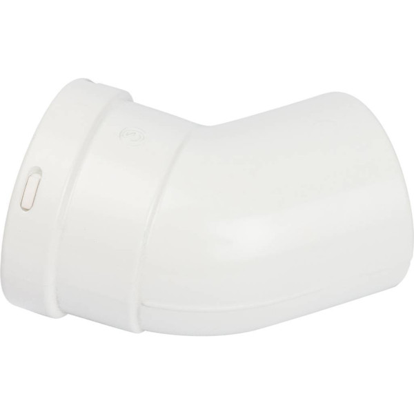 Элемент дымохода Stout отвод 45° п/м DN80 (SCA-0080-000045)