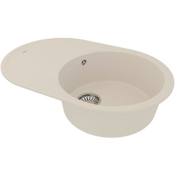 Мойка для кухни врезная Lemark Lacha 760 760x500 бежевый (9910056)