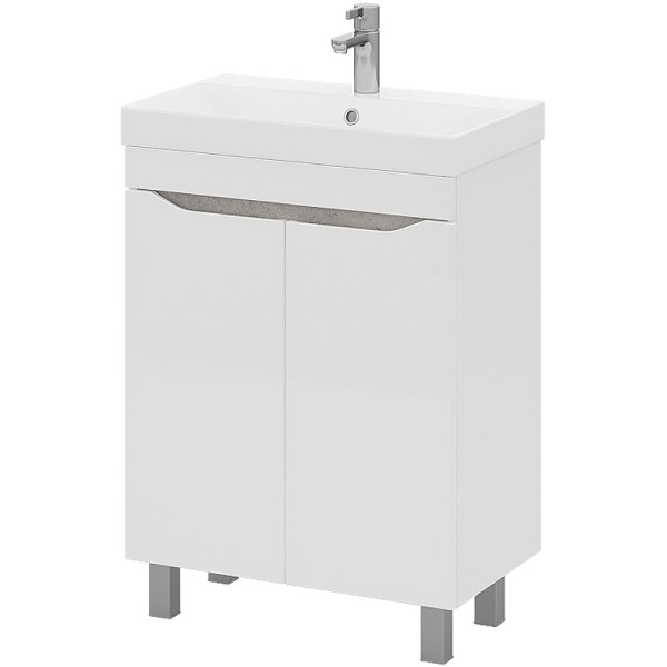 Тумба напольная Volna Lake 452x800 белая (tnLAKE50.2D-01) Тумба напольная Volna Lake 452x800 белая (tnLAKE50.2D-01)