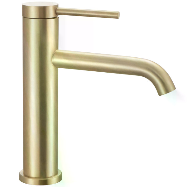 Смеситель для раковины Rea Clif золото матовое (REA-B5323)