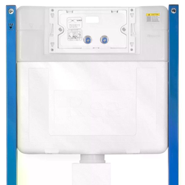 Инсталляция для подвесного унитаза Rea с клавишей Gold Mat (KPL-E0055)