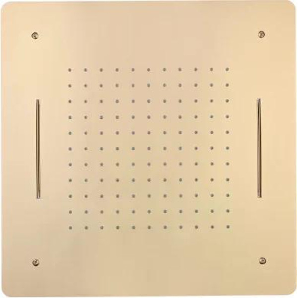 Верхний душ Boheme  60x60 см золото (428-G)