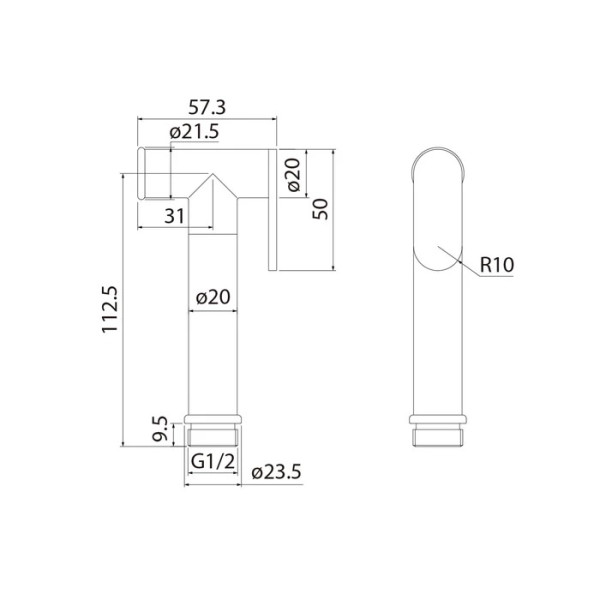 Душ гигиенический Iddis Optima Home белый (020WB0Gi20)