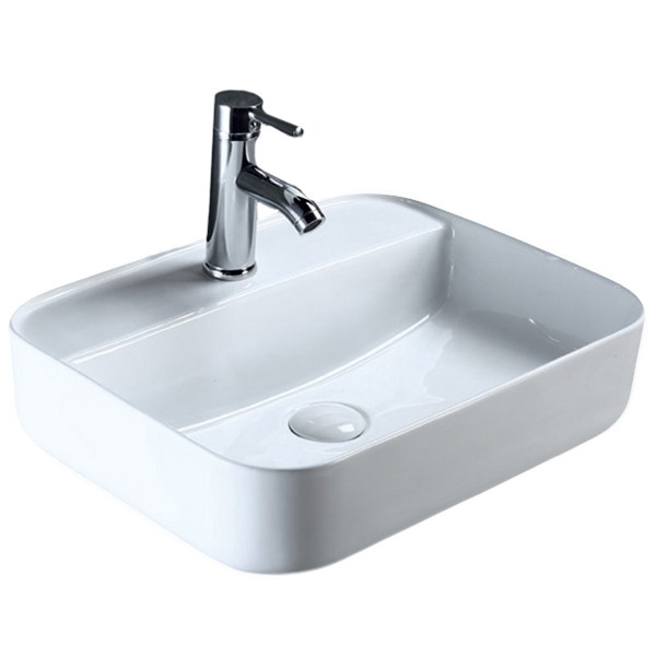 Раковина накладная BelBagno белая (BB1321) Раковина накладная BelBagno белая (BB1321)