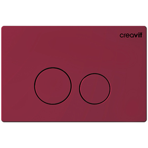 Клавиша смывная Creavit Terra бордовый (GP9002.08)