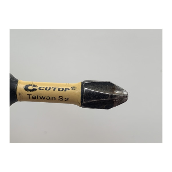 Бита торсионная PH2 50 мм (сталь, 2 шт) CUTOP Profi Plus (84-348) Бита торсионная PH2 50 мм (сталь, 2 шт) CUTOP Profi Plus (84-348)