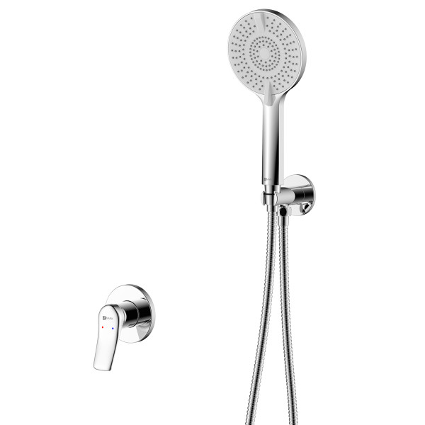 Смеситель для душа Lemark Ortus встраиваемый хром (LM11335C)