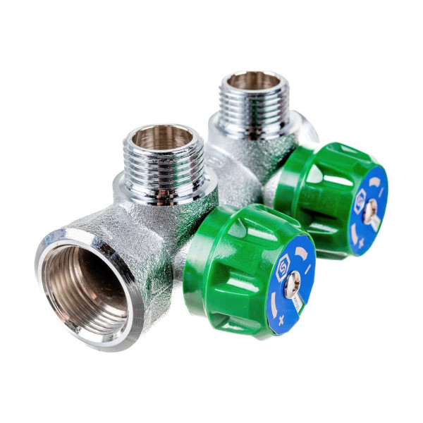 Коллектор 2 отвода регулируемый 3/4"x1/2" Stout (хром) (SMB-6849-341202) Коллектор 2 отвода регулируемый 3/4"x1/2" Stout (хром) (SMB-6849-341202)