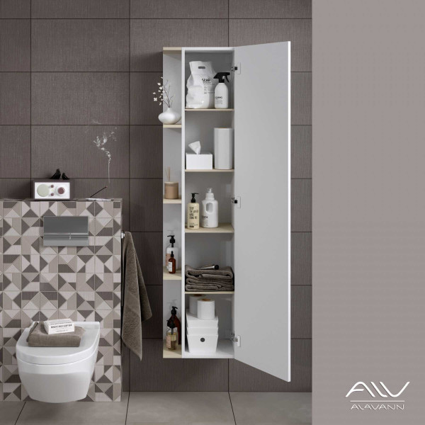 Пенал подвесной Alavann Univers 40 с открытыми полками Пенал подвесной Alavann Univers 40 с открытыми полками