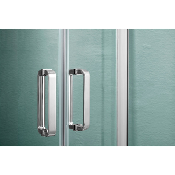 Душевой уголок Aquatek 90x90x200 стекло прозрачное, профиль хром (AQ ARI RO 09020CH) Душевой уголок Aquatek 90x90x200 стекло прозрачное, профиль хром (AQ ARI RO 09020CH)