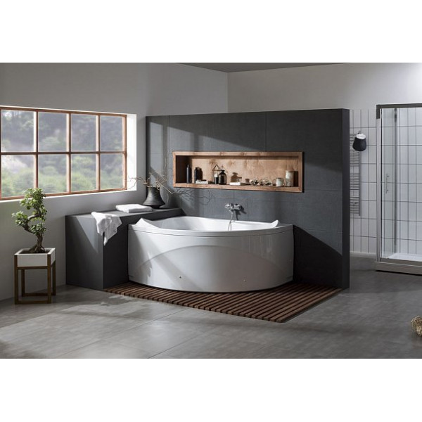 Ванна акриловая Aquanet Jamaica 160х100 L без гидромассажа Ванна акриловая Aquanet Jamaica 160х100 L без гидромассажа