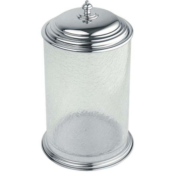 Ведро для мусора Boheme Vogue 22,5x22,5x33 хром (10138)