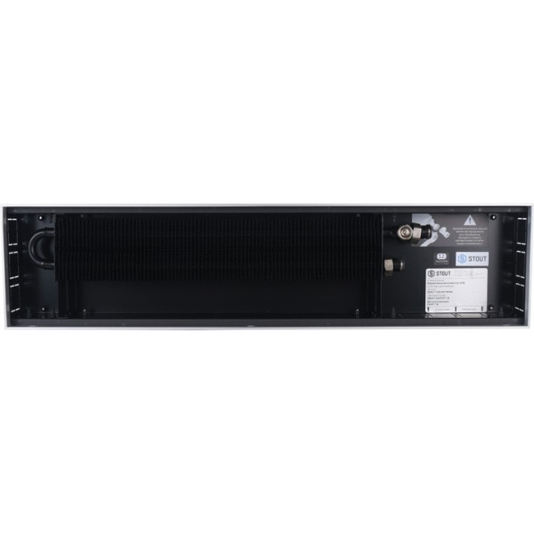 Конвектор внутрипольный Stout SCN алюминиевая решётка (SCN-1100-2024080)