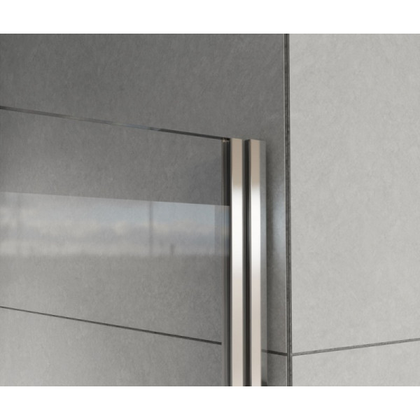 Душевая дверь Vincea Flex VDP-1F 900x2000 стекло прозрачное, профиль хром (VDP-1F900CL) Душевая дверь Vincea Flex VDP-1F 900x2000 стекло прозрачное, профиль хром (VDP-1F900CL)