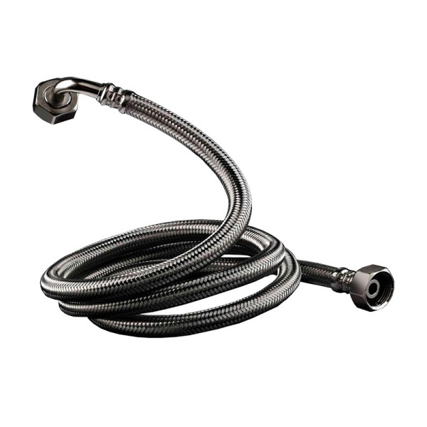 Шланг для стиральной машины Tucai 2000 мм. 3/4" в стальной оплетке, гайки-металл CODO (4817)