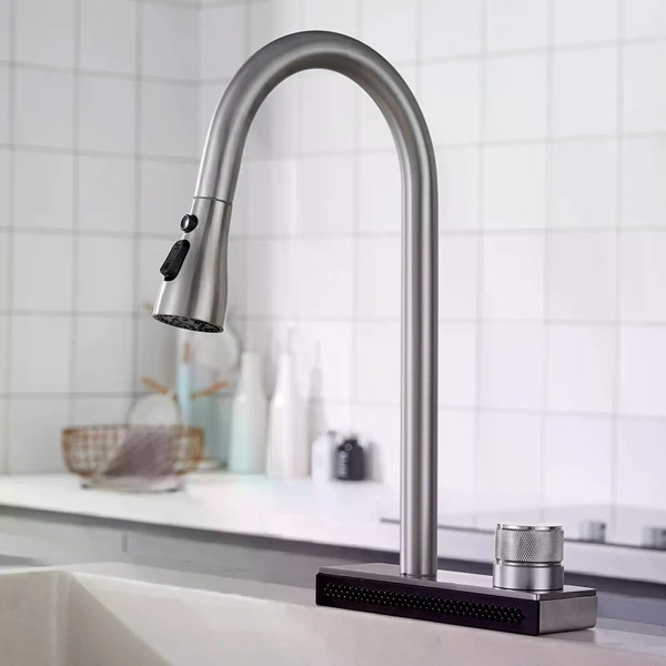 Смеситель для кухни Rea Coner Никель (REA-B6313) Смеситель для кухни Rea Coner Никель (REA-B6313)