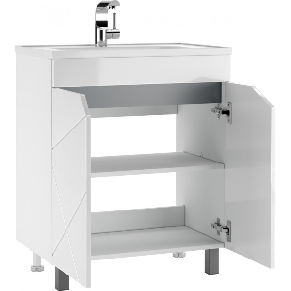 Тумба напольная Absolute 70 Vector без ящика Домино (DV6608T)