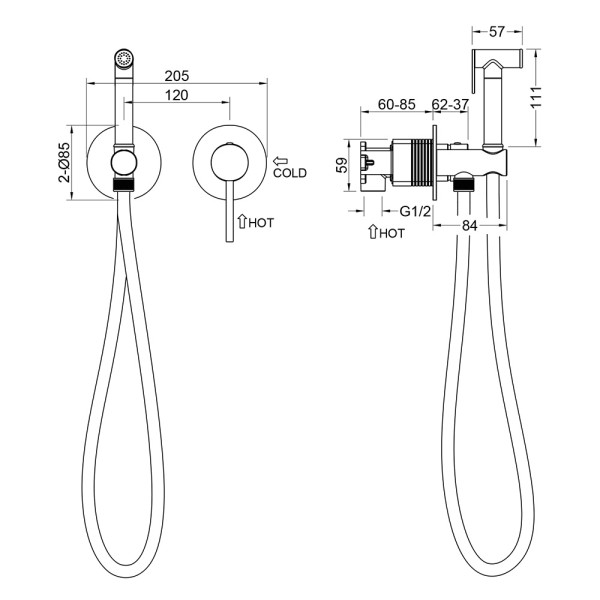 Смеситель с гигиеническим душем Timo Saona золото матовое (2339/17SM) Смеситель с гигиеническим душем Timo Saona золото матовое (2339/17SM)