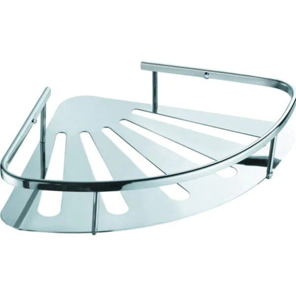 Полка угловая одноэтажная хром Azario (AZ-836)