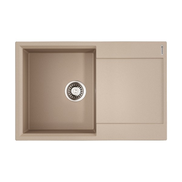 Мойка для кухни врезная Omoikiri Daisen 78-SA 780х510 бежевый (4993418)