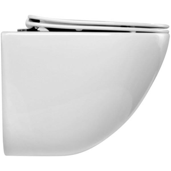 Унитаз подвесной BelBagno Amanda безободковый (BB051CHR/BB051SC) Унитаз подвесной BelBagno Amanda безободковый (BB051CHR/BB051SC)