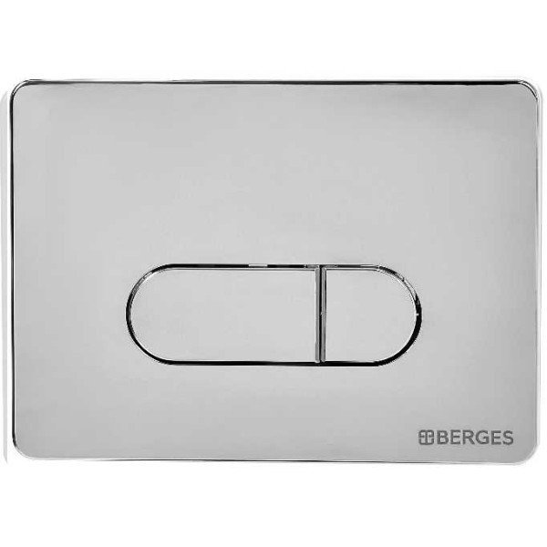 Клавиша смывная Berges для инсталляции Novum D3 хром глянцевый (040033)