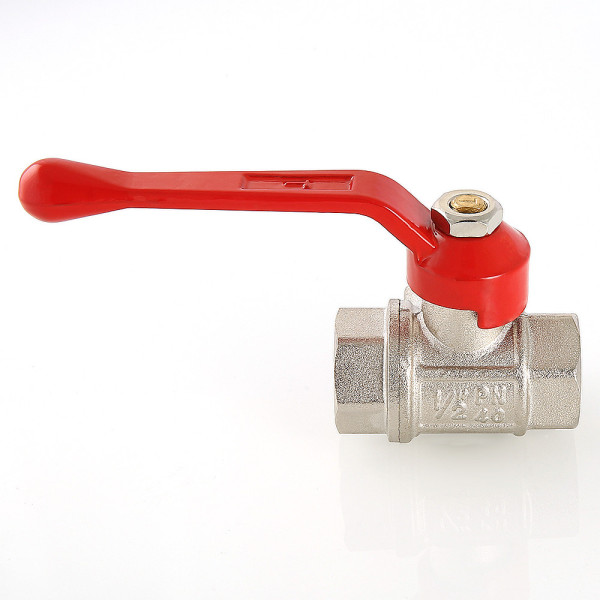 Кран 3/4" шаровый трёхходовой T-порт Valtec (красная ручка) VT.361.N.05 Кран 3/4" шаровый трёхходовой T-порт Valtec (красная ручка) VT.361.N.05