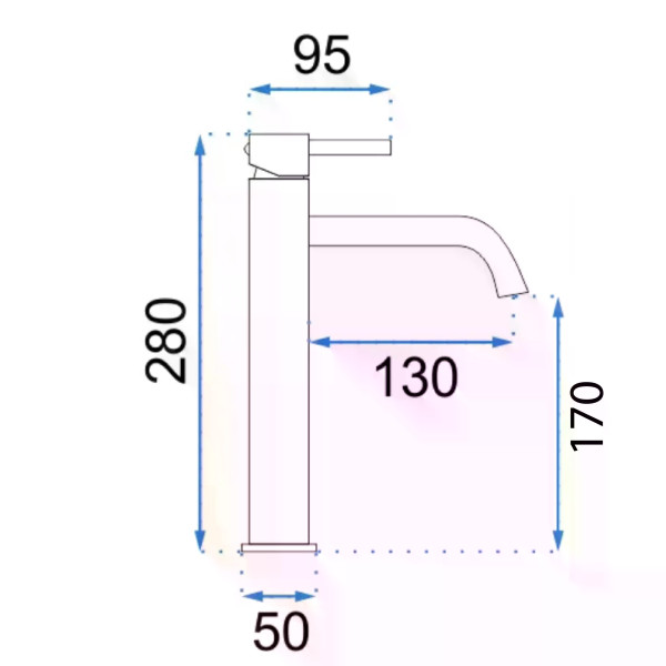 Смеситель для раковины Rea Grip золото матовое (REA-B6896) Смеситель для раковины Rea Grip золото матовое (REA-B6896)