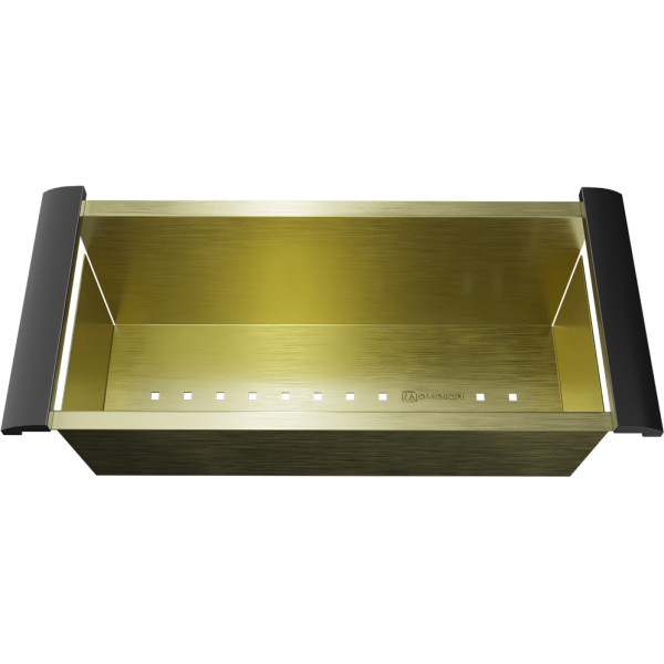 Коландер Omoikiri CO-05-LG 395х190х111 светлое золото (4999058) Коландер Omoikiri CO-05-LG 395х190х111 светлое золото (4999058)