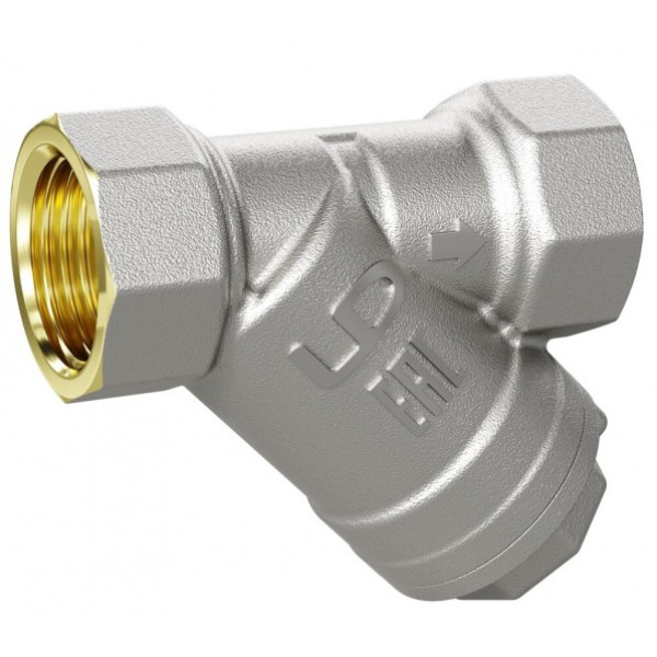 Фильтр косой 1/2" LD Pride (никель) (LD 57.111.1.15.M02)