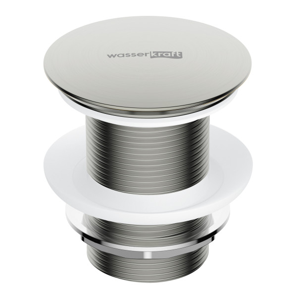 Донный клапан WasserKRAFT 6,8x92 стекло , профиль (A342) Донный клапан WasserKRAFT 6,8x92 стекло , профиль (A342)