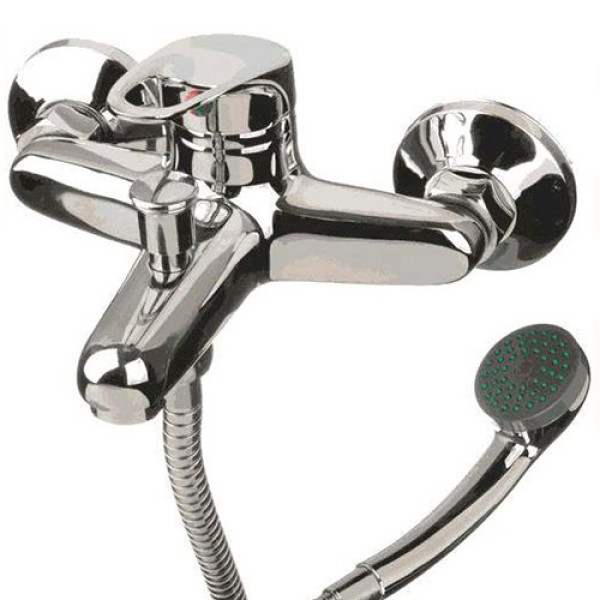 Смеситель для ванны и душа Ex-promt Ring хром (Ex151.3-05)