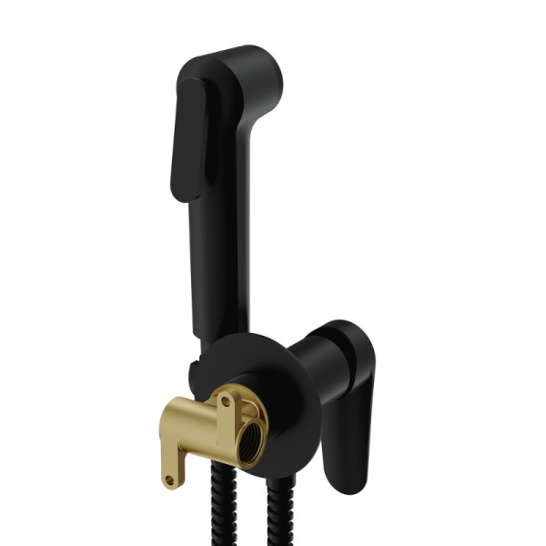 Смеситель для биде Cersanit Lara черный (68160) Смеситель для биде Cersanit Lara черный (68160)