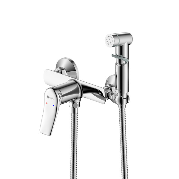Смеситель с гигиеническим душем Lemark Ortus встраиваемый хром (LM11318C)