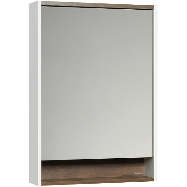 Шкаф зеркальный Aquaton Капри 60 Таксония темная (1A230302KPDB0)