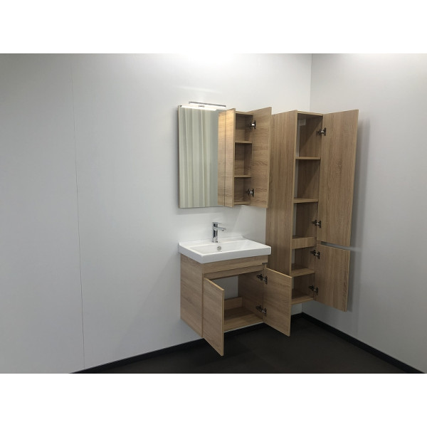 Пенал подвесной Comforty Тромсе 350x320x1600 дуб сонома (00004151266)