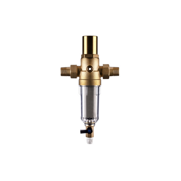 Фильтр самоочищающийся с защитой от гидроудара Гейзер-Бастион 7508205233 3/4" (прозрачный корпус, со сгонами) (32683) Фильтр самоочищающийся с защитой от гидроудара Гейзер-Бастион 7508205233 3/4" (прозрачный корпус, со сгонами) (32683)