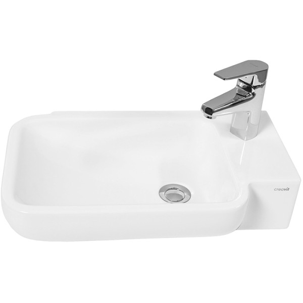 Раковина мебельная Creavit Elmas 53x32,8 L белая (TP027-00CB00E-0000) Раковина мебельная Creavit Elmas 53x32,8 L белая (TP027-00CB00E-0000)