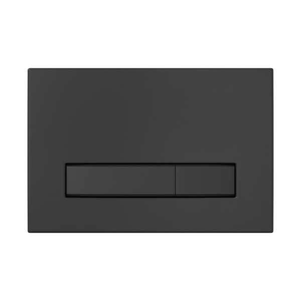 Комплект инсталляция с унитазом Berges Atom10 c с кнопкой черная SoftTouch, унитаз VENTAS, сидение дюр. Ventas Slim SO (043306)