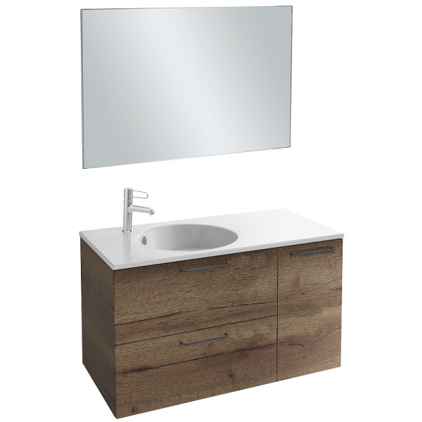 Тумба подвесная Jacob Delafon Odeon Rive Gauche 100 дуб табак (EB2544-R9-E52) Тумба подвесная Jacob Delafon Odeon Rive Gauche 100 дуб табак (EB2544-R9-E52)