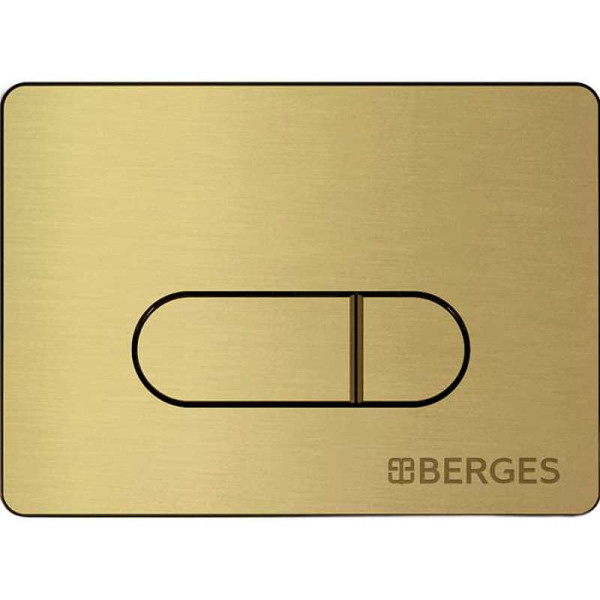 Клавиша смывная Berges для инсталляции Novum D8 бронзовая (040038)