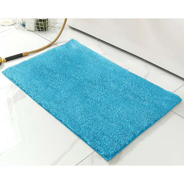 Коврик для ванной Melodia RELAX микрофибра 40х60 голубой (MK606)