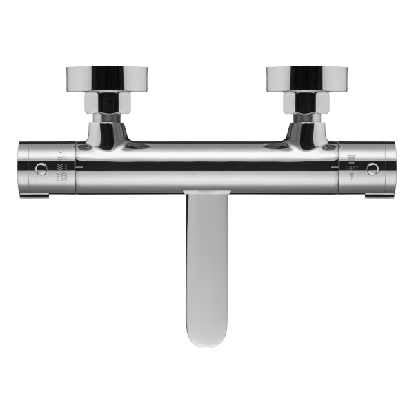 Смеситель для ванны и душа термостат Swedbe Mercury с повортн.изливом хром (9045) Смеситель для ванны и душа термостат Swedbe Mercury с повортн.изливом хром (9045)